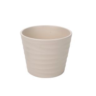 Bézs színű Wave kaspó 12-23cm