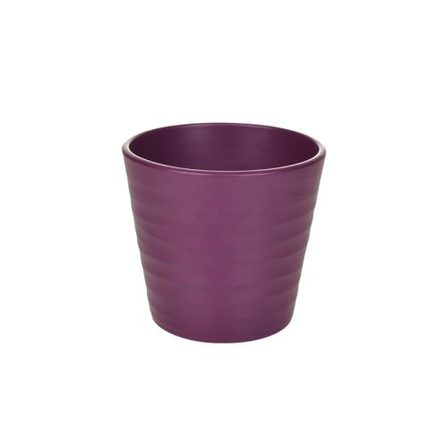 Lila színű Wave kaspó 12cm
