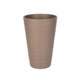Tópszínű Wave NAGY orchidea kaspó 32cm