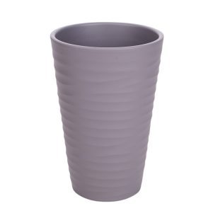 Szürke színű Wave NAGY orchidea kaspó 32cm