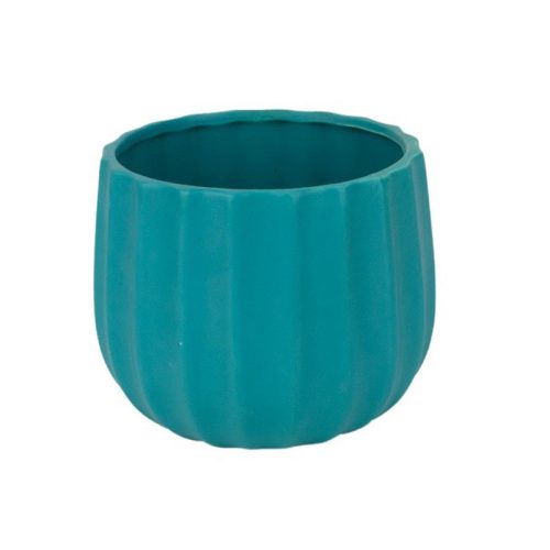 Türkiz színű Deco kaspó 8-15cm