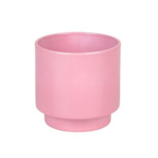 Rózsaszín színű Milo hengerkaspó 12-14cm