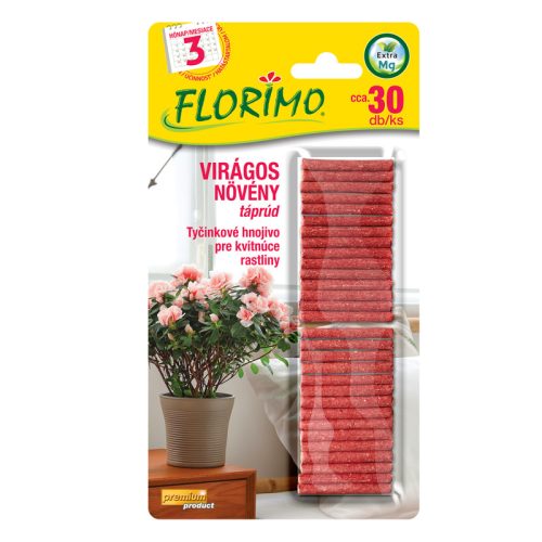 Virágos növény táprúd Florimo 30db