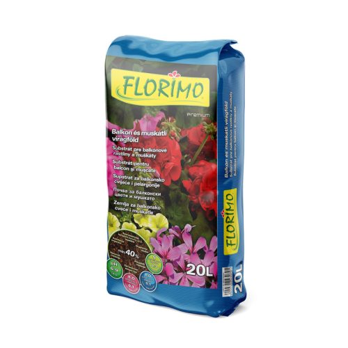 Balkon és Muskátli virágföld Florimo 10-50L