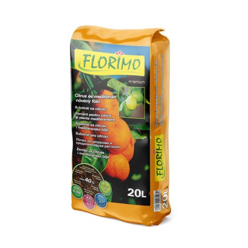Citrus és mediterrán növény föld Florimo 20L